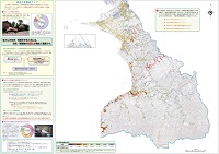 富津市全域の地域の危険度マップ