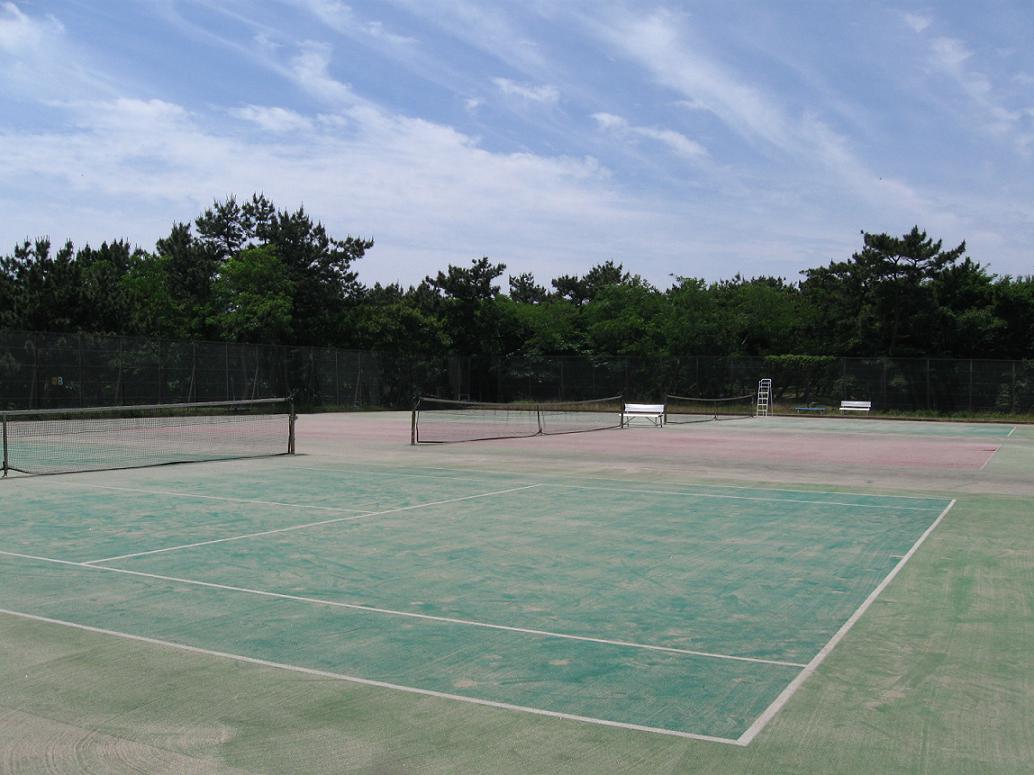 富津公園テニスコート