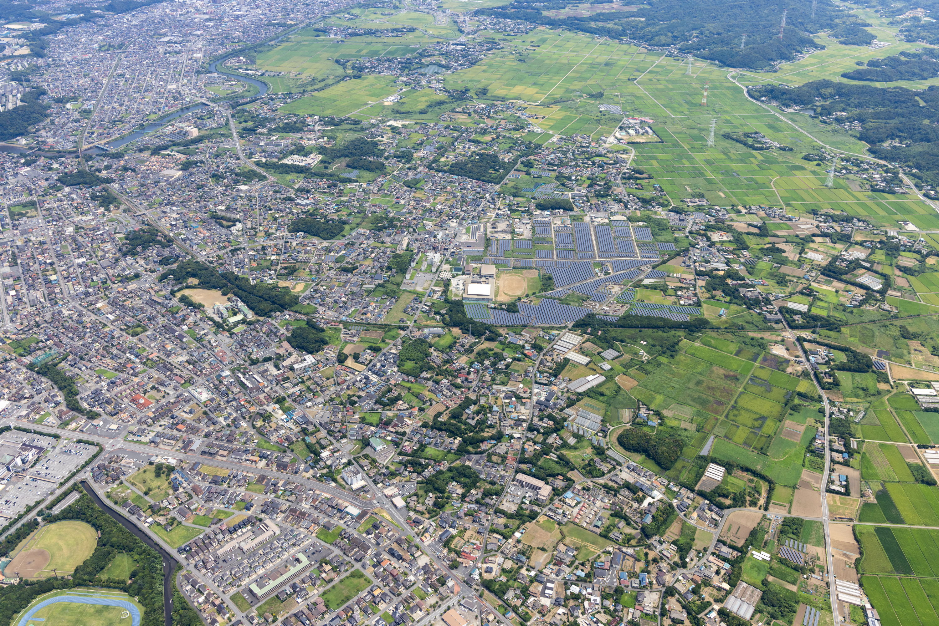 内裏塚古墳群空撮