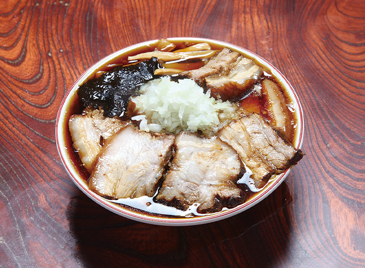 竹岡式ラーメン（梅乃屋）